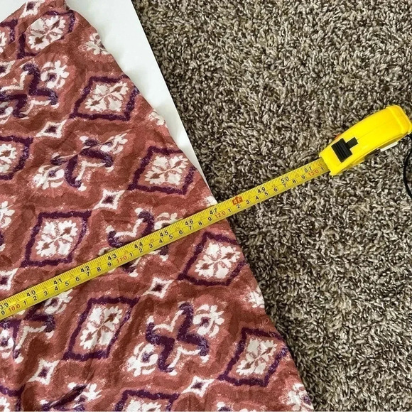 Women's Puff Short Sleeve Tiered A-Line Dress -‎ Knox Rose size Medium - Picture 7 of 10